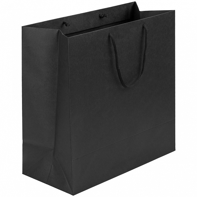Пакет Porta, большой, черный с логотипом в Балашихе заказать по выгодной цене в кибермаркете AvroraStore
