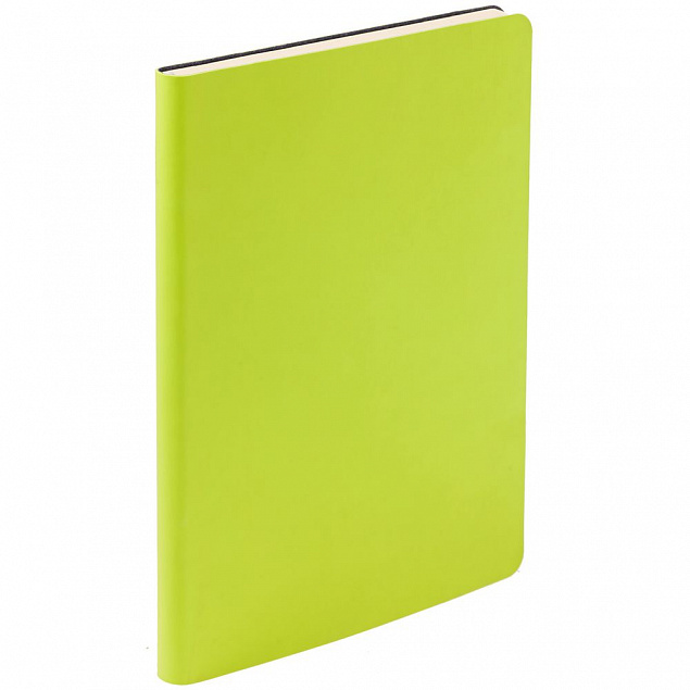 Ежедневник Flex Shall, недатированный, светло-зеленый с логотипом в Балашихе заказать по выгодной цене в кибермаркете AvroraStore