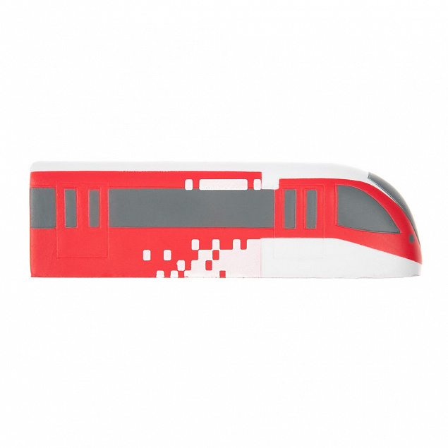 Антистресс «Поезд», белый с красным с логотипом в Балашихе заказать по выгодной цене в кибермаркете AvroraStore