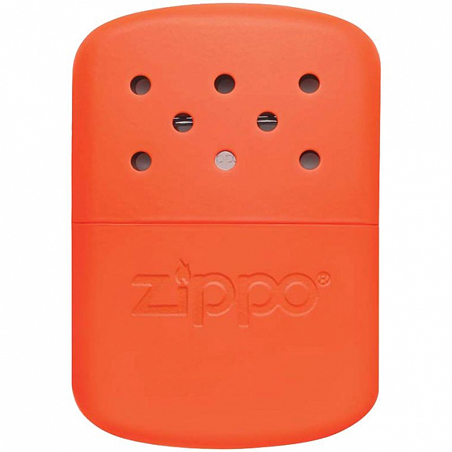 Каталитическая грелка для рук Zippo, оранжевая с логотипом в Балашихе заказать по выгодной цене в кибермаркете AvroraStore