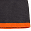 Шапка Amuse, темно-серая с оранжевым с логотипом в Балашихе заказать по выгодной цене в кибермаркете AvroraStore