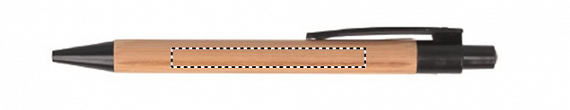 Бамбуковый блокнот с ручкой с логотипом в Балашихе заказать по выгодной цене в кибермаркете AvroraStore