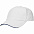 Бейсболка Classic, белая с темно-синим кантом с логотипом в Балашихе заказать по выгодной цене в кибермаркете AvroraStore