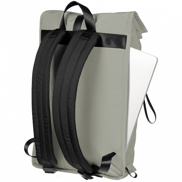 Рюкзак urbanPulse, серый с логотипом в Балашихе заказать по выгодной цене в кибермаркете AvroraStore