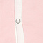 Боди детское Baby Prime, розовое с молочно-белым с логотипом в Балашихе заказать по выгодной цене в кибермаркете AvroraStore