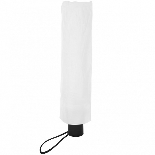 Складной зонт Tomas, белый с логотипом в Балашихе заказать по выгодной цене в кибермаркете AvroraStore
