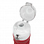 Бутылка для воды складная с карабином SPRING; красная, 550/250 мл,  силикон с логотипом в Балашихе заказать по выгодной цене в кибермаркете AvroraStore
