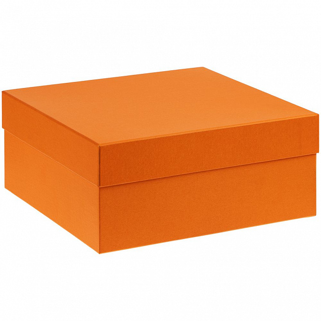 Коробка Satin, большая, оранжевая с логотипом в Балашихе заказать по выгодной цене в кибермаркете AvroraStore