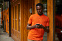 Рубашка поло мужская Inspire, оранжевая с логотипом в Балашихе заказать по выгодной цене в кибермаркете AvroraStore