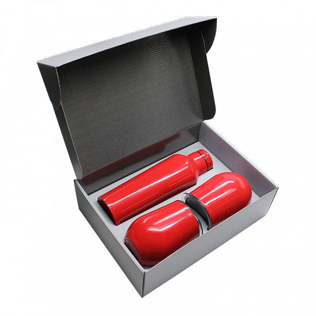 Набор Edge Box C2 grey (красный) с логотипом в Балашихе заказать по выгодной цене в кибермаркете AvroraStore