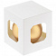 Елочный шар Finery Matt, 8 см, матовый золотистый с логотипом в Балашихе заказать по выгодной цене в кибермаркете AvroraStore