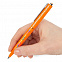 Ручка шариковая Senator Point ver.2, оранжевая с логотипом в Балашихе заказать по выгодной цене в кибермаркете AvroraStore