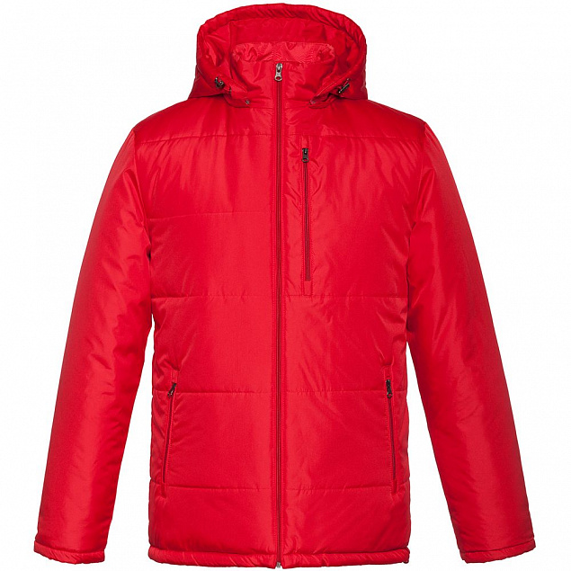 Куртка Unit Tulun, красная с логотипом в Балашихе заказать по выгодной цене в кибермаркете AvroraStore