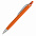 Шариковая ручка Quattro, оранжевая с логотипом в Балашихе заказать по выгодной цене в кибермаркете AvroraStore