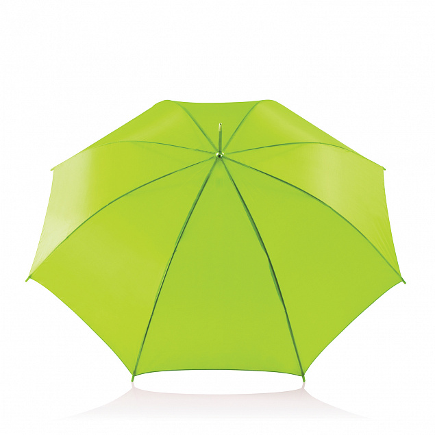 Зонт-трость Deluxe 23", салатовый с логотипом в Балашихе заказать по выгодной цене в кибермаркете AvroraStore
