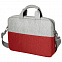Конференц-сумка BEAM NOTE, серый/красный, 39х30х6.5 см, ткань верха:100% полиамид, под-д:100%полиэст с логотипом в Балашихе заказать по выгодной цене в кибермаркете AvroraStore