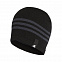 Шапка Tiro Beanie, черная с серым с логотипом в Балашихе заказать по выгодной цене в кибермаркете AvroraStore
