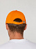 Бейсболка Canopy, оранжевая с белым кантом с логотипом в Балашихе заказать по выгодной цене в кибермаркете AvroraStore