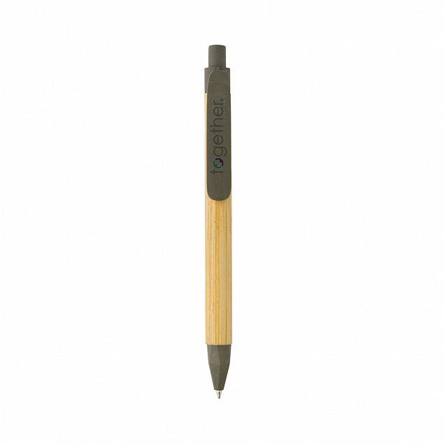 Ручка с корпусом из переработанной бумаги FSC® с логотипом в Балашихе заказать по выгодной цене в кибермаркете AvroraStore