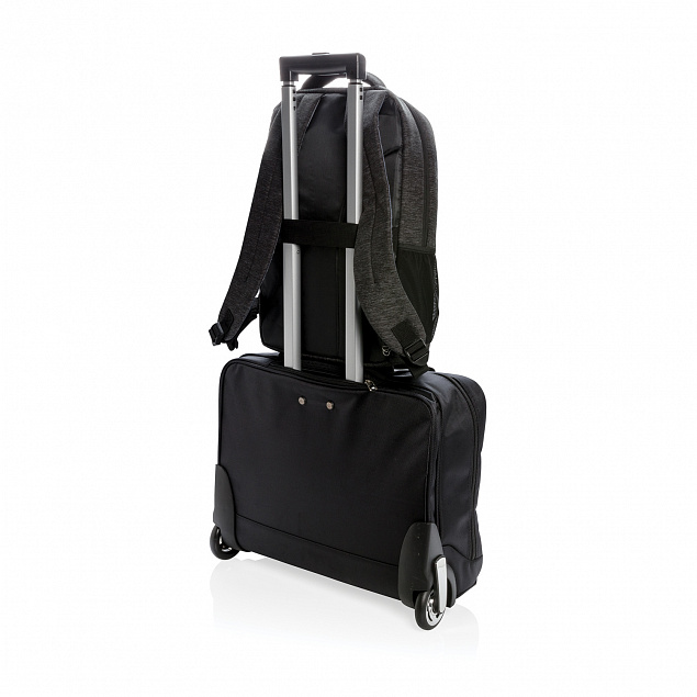 Рюкзак для ноутбука  15", черный с логотипом в Балашихе заказать по выгодной цене в кибермаркете AvroraStore