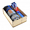 Подарочный набор Джей, (синий матовый) с логотипом в Балашихе заказать по выгодной цене в кибермаркете AvroraStore