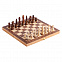Деревянные шахматы, коричневые с логотипом в Балашихе заказать по выгодной цене в кибермаркете AvroraStore