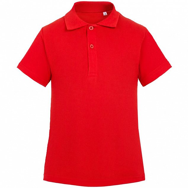 Рубашка поло детская Virma Kids, красная с логотипом в Балашихе заказать по выгодной цене в кибермаркете AvroraStore