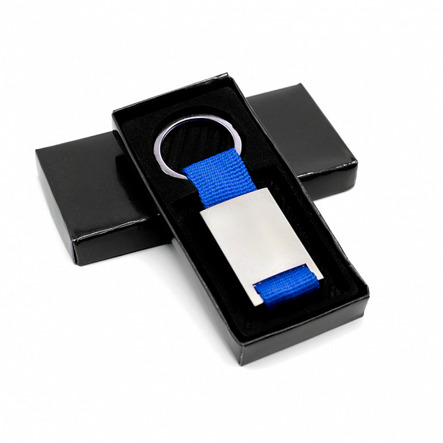 Брелок TYPPO в подарочной упаковке - Синий HH с логотипом в Балашихе заказать по выгодной цене в кибермаркете AvroraStore