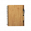 Набор из блокнота  и шариковой ручки POLNAR, бамбук с логотипом в Балашихе заказать по выгодной цене в кибермаркете AvroraStore