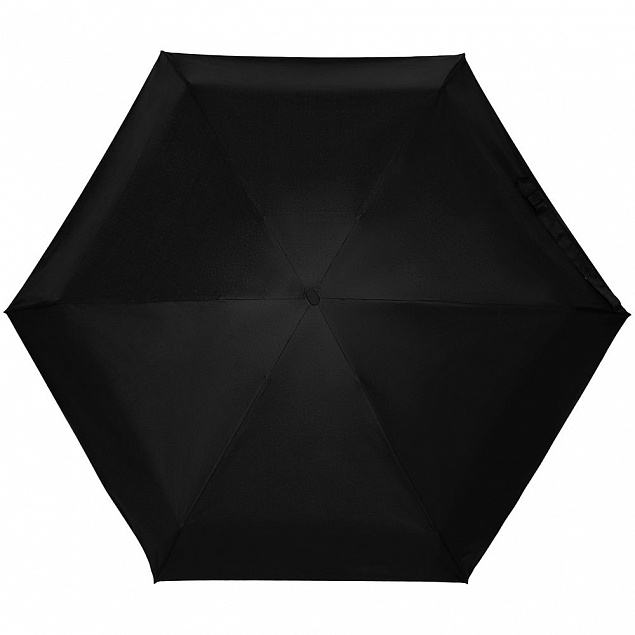 Зонт складной Color Action, в кейсе, черный с логотипом в Балашихе заказать по выгодной цене в кибермаркете AvroraStore