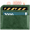 Чехол для карточек Apache, темно-зеленый с логотипом в Балашихе заказать по выгодной цене в кибермаркете AvroraStore
