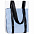 Шопер Clarity с серым органайзером, прозрачный с логотипом в Балашихе заказать по выгодной цене в кибермаркете AvroraStore