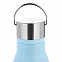 Термобутылка Tabenodo, голубая с логотипом в Балашихе заказать по выгодной цене в кибермаркете AvroraStore