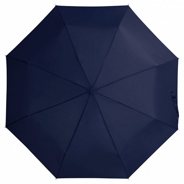 Зонт складной Basic, темно-синий с логотипом в Балашихе заказать по выгодной цене в кибермаркете AvroraStore
