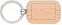 Прямоугольный брелок с логотипом в Балашихе заказать по выгодной цене в кибермаркете AvroraStore