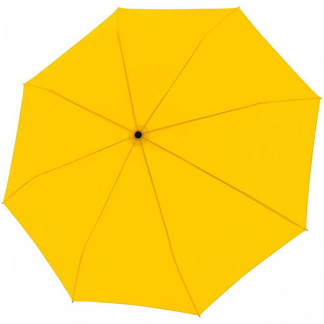 Зонт складной Trend Mini, желтый с логотипом в Балашихе заказать по выгодной цене в кибермаркете AvroraStore