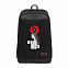 Рюкзак cross body, Frank, черный/серый с логотипом в Балашихе заказать по выгодной цене в кибермаркете AvroraStore