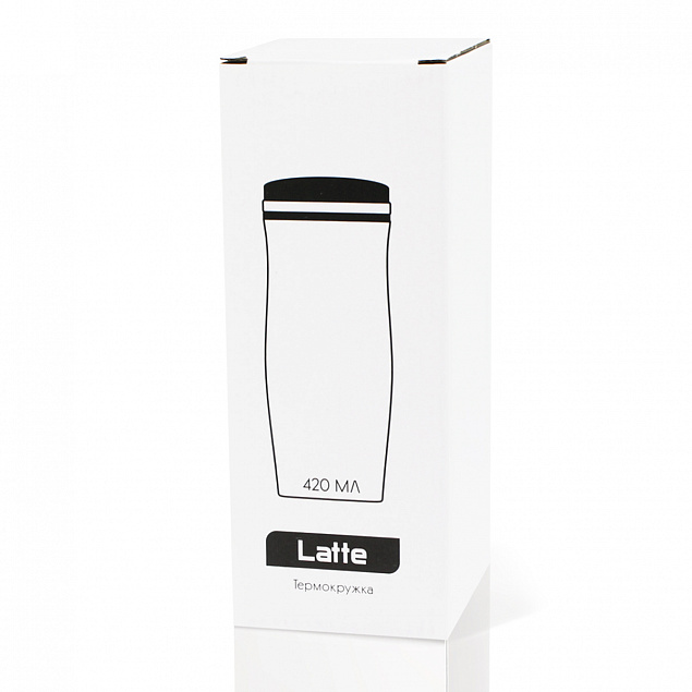 Термокружка Latte - Зеленый FF с логотипом в Балашихе заказать по выгодной цене в кибермаркете AvroraStore
