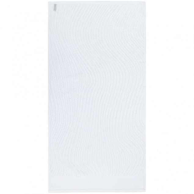 Полотенце New Wave, среднее, белое с логотипом в Балашихе заказать по выгодной цене в кибермаркете AvroraStore