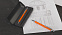 Карандаш механический "Ray", покрытие soft touch с логотипом в Балашихе заказать по выгодной цене в кибермаркете AvroraStore