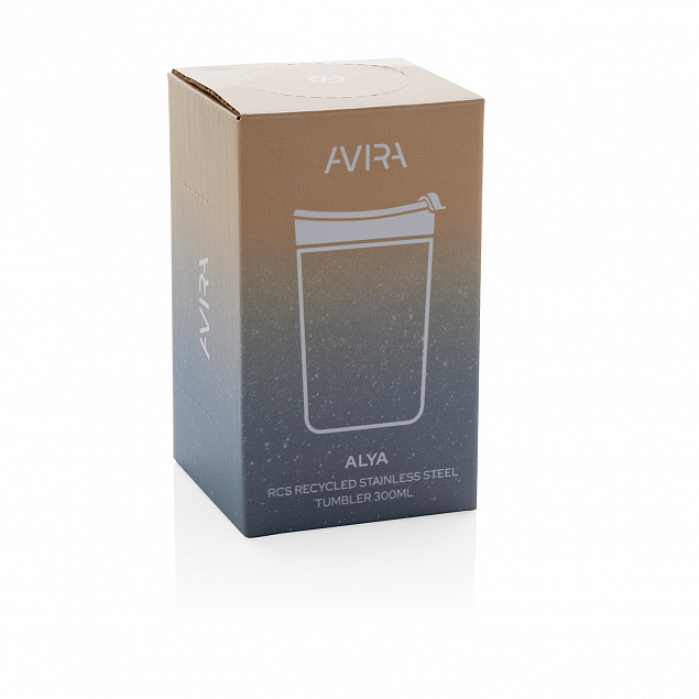 Термокружка Avira Alya из переработанной нержавеющей стали RCS, 300 мл с логотипом в Балашихе заказать по выгодной цене в кибермаркете AvroraStore