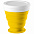 Складной стакан Astrada, желтый с логотипом в Балашихе заказать по выгодной цене в кибермаркете AvroraStore