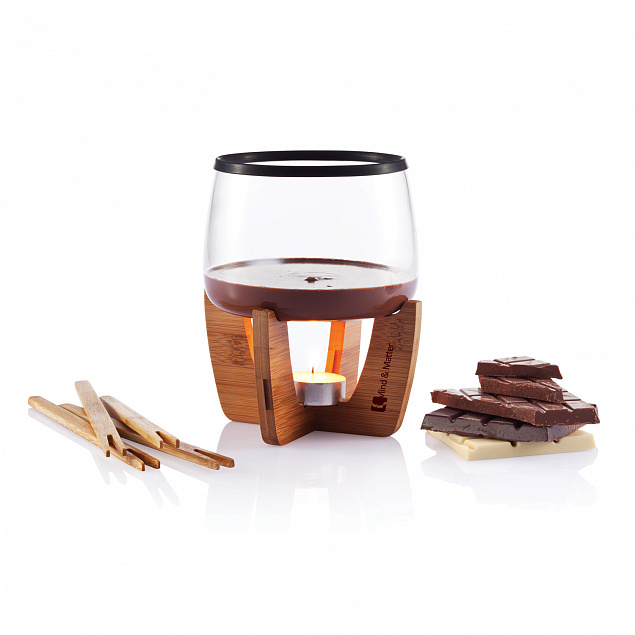 Набор для шоколадного фондю Cocoa с логотипом в Балашихе заказать по выгодной цене в кибермаркете AvroraStore