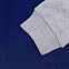 Бомбер College, ярко-синий с логотипом в Балашихе заказать по выгодной цене в кибермаркете AvroraStore