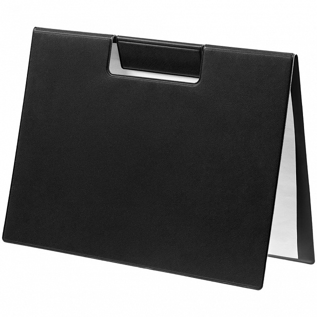 Папка-планшет Devon, черная с логотипом в Балашихе заказать по выгодной цене в кибермаркете AvroraStore