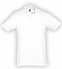 Рубашка поло мужская SPIRIT 240, белая с логотипом в Балашихе заказать по выгодной цене в кибермаркете AvroraStore