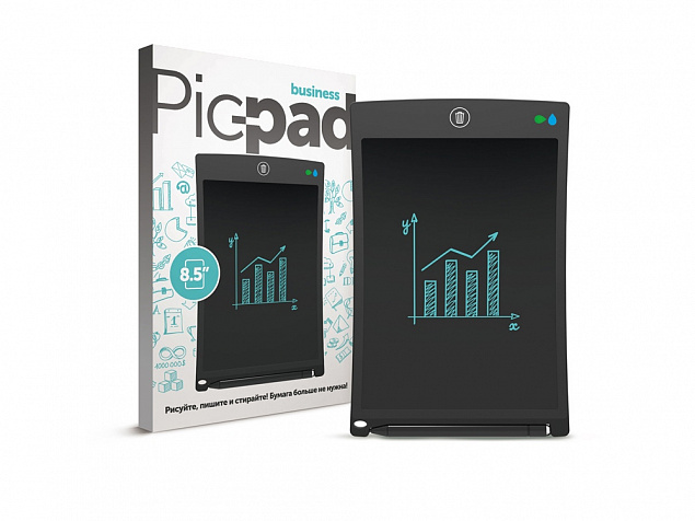 Планшет для рисования Pic-Pad Business Mini с ЖК экраном с логотипом в Балашихе заказать по выгодной цене в кибермаркете AvroraStore