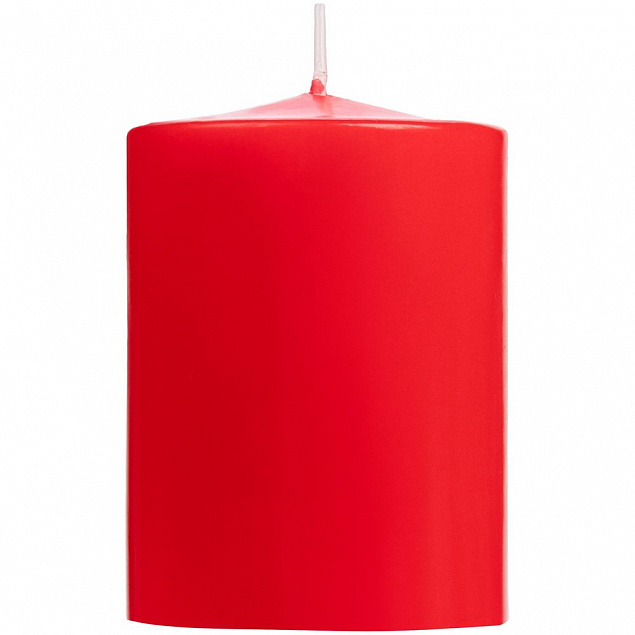 Свеча Lagom Care, красная с логотипом в Балашихе заказать по выгодной цене в кибермаркете AvroraStore