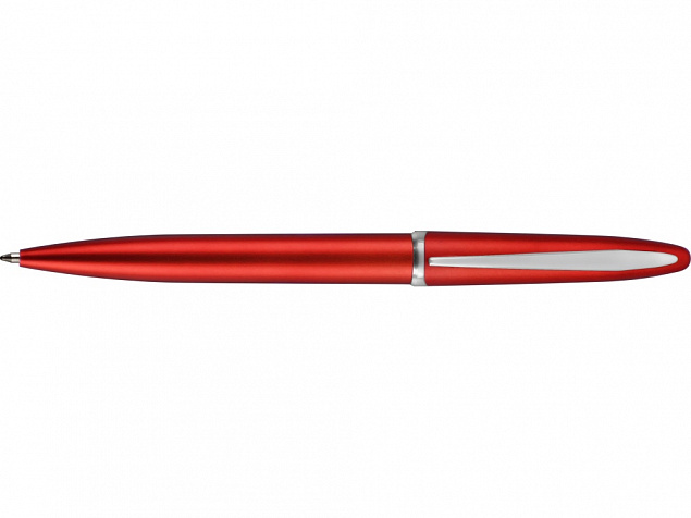 Ручка шариковая Империал, красный металлик с логотипом в Балашихе заказать по выгодной цене в кибермаркете AvroraStore