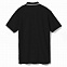 Рубашка поло мужская с контрастной отделкой PRACTICE 270 черная с логотипом в Балашихе заказать по выгодной цене в кибермаркете AvroraStore